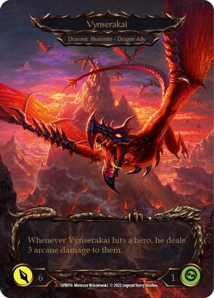 Invoke Vynserakai // Vynserakai (Marvel), Uprising UPR016