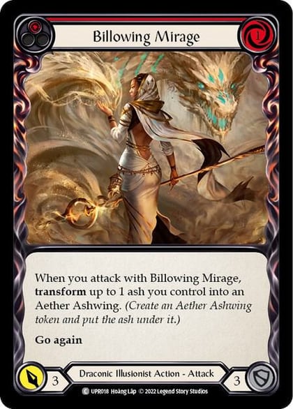 Billowing Mirage (Red), Uprising UPR018
