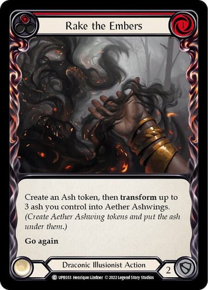 Rake the Embers (Red), Uprising UPR033
