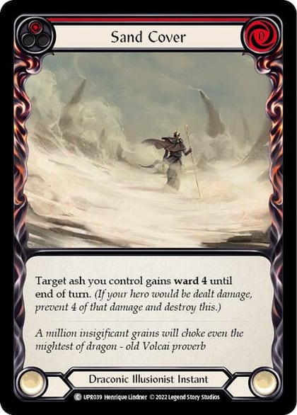 Sand Cover (Red), Uprising UPR039