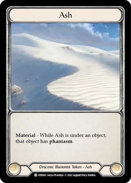 Ash (Cold Foil) // Aether Ashwing (Cold Foil), Uprising UPR043