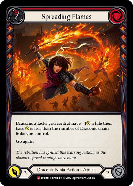 Spreading Flames, Uprising UPR049