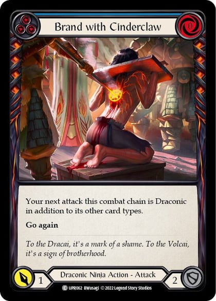 Brand with Cinderclaw (Blue), Uprising UPR062