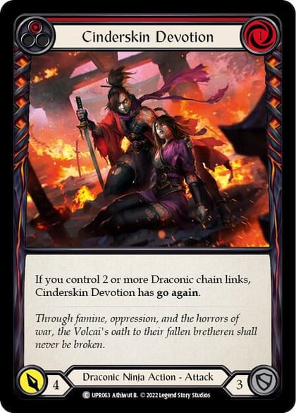 Cinderskin Devotion (Red), Uprising UPR063