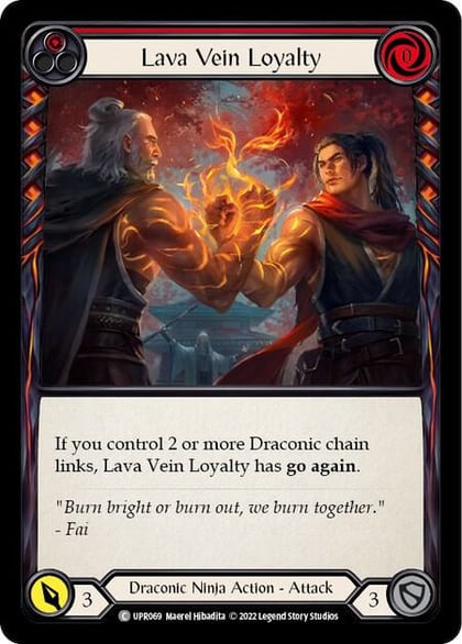 Lava Vein Loyalty (Red), Uprising UPR069