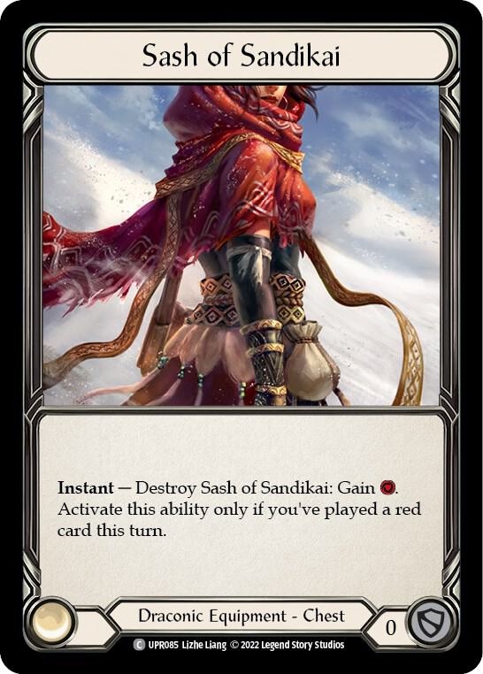 Sash of Sandikai, Uprising UPR085