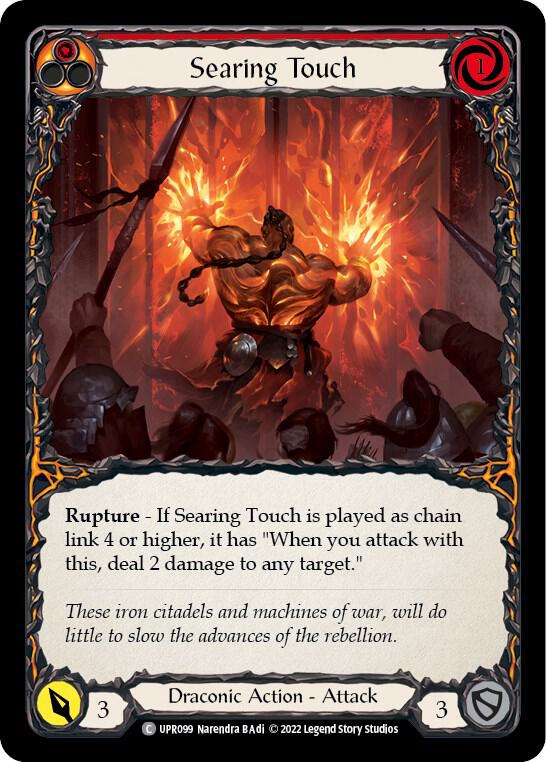Searing Touch, Uprising UPR099