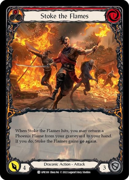 Stoke the Flames (Extended Art), Uprising UPR100