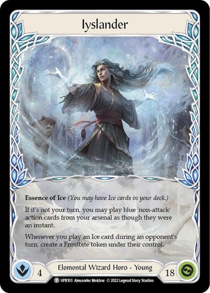 Iyslander // Searing Emberblade, Uprising UPR103//UPR046