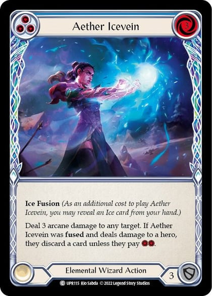 Aether Icevein (Blue), Uprising UPR115