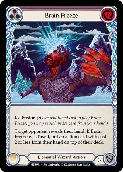 Brain Freeze (Red), Uprising UPR116