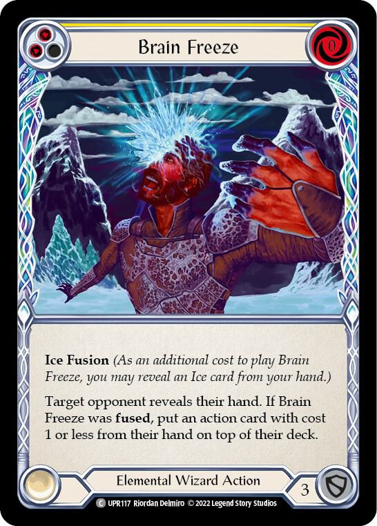 Brain Freeze (Yellow), Uprising UPR117