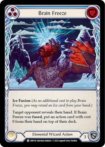 Brain Freeze (Blue), Uprising UPR118