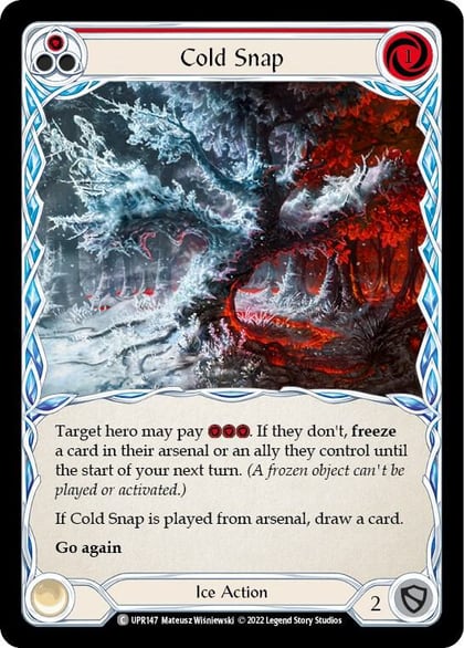 Cold Snap (Red), Uprising UPR147