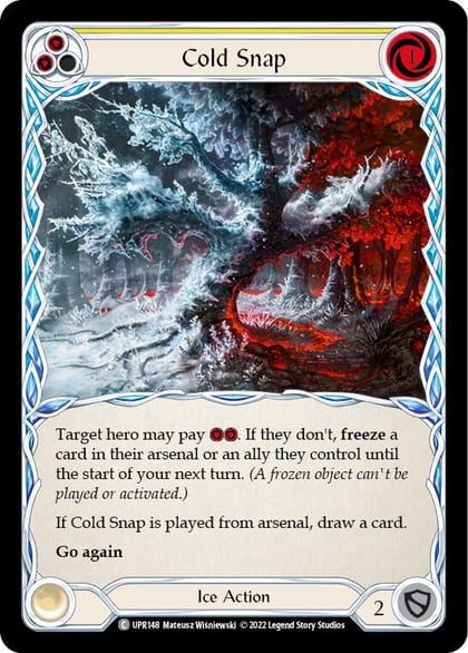 Cold Snap (Yellow), Uprising UPR148