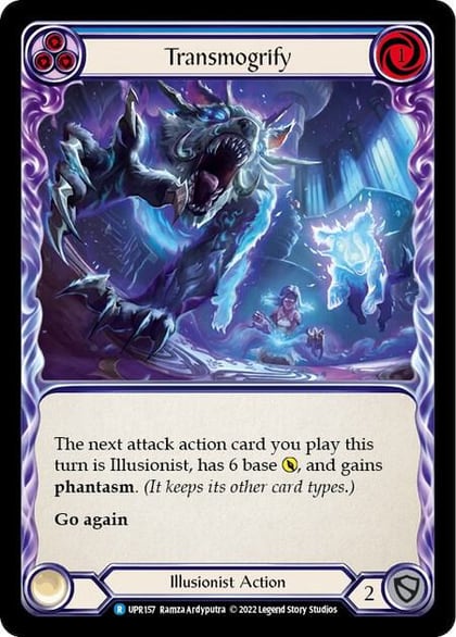 Transmogrify (Blue), Uprising UPR157