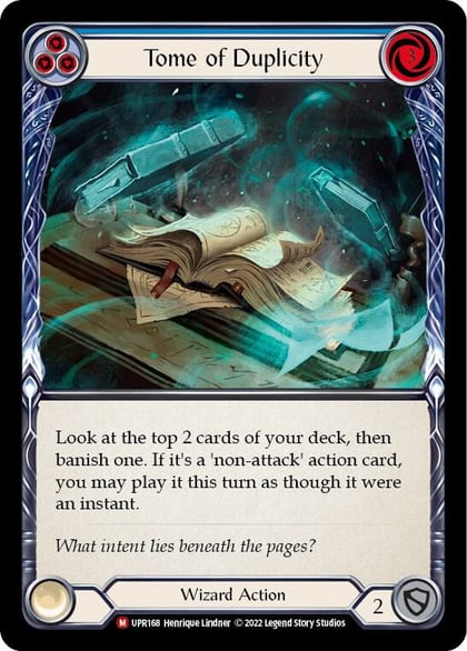 Tome of Duplicity, Uprising UPR168