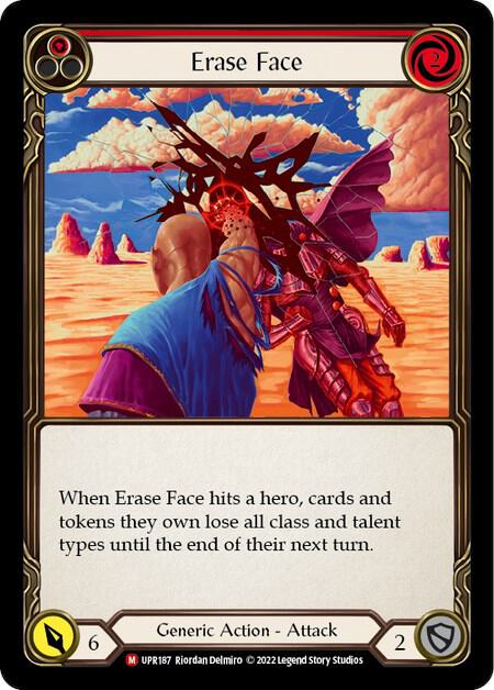 Erase Face, Uprising UPR187