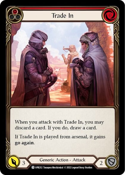 Trade In (Red), Uprising UPR212