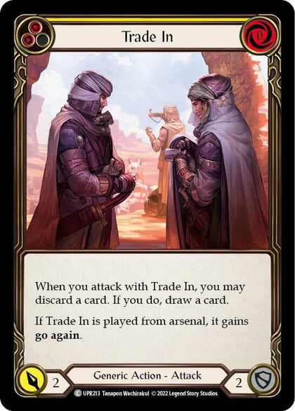 Trade In (Yellow), Uprising UPR213