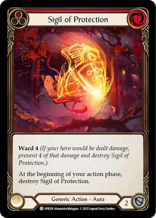 Sigil of Protection (Red), Uprising UPR218