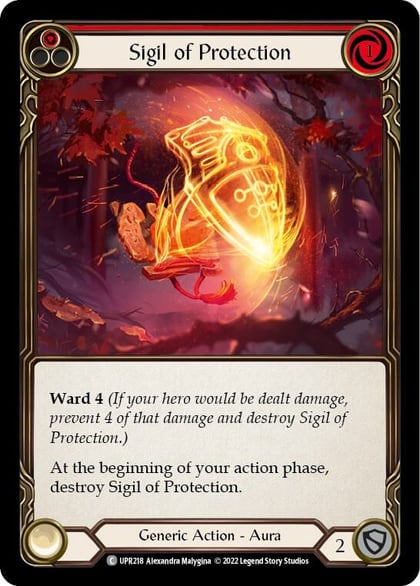 Sigil of Protection (Red), Uprising UPR218