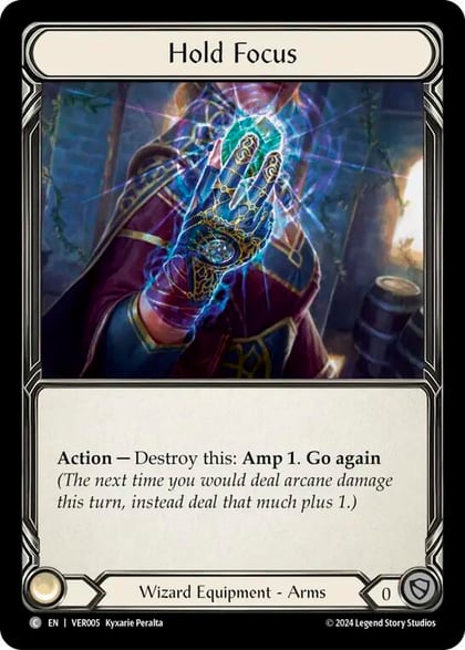Hold Focus, Blitz Deck: Rosetta - Verdance VER005