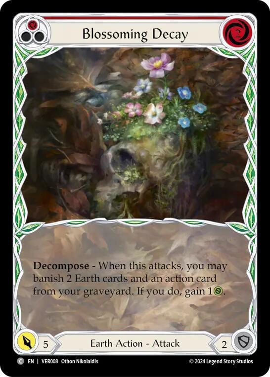 Blossoming Decay (Red), Blitz Deck: Rosetta - Verdance VER008