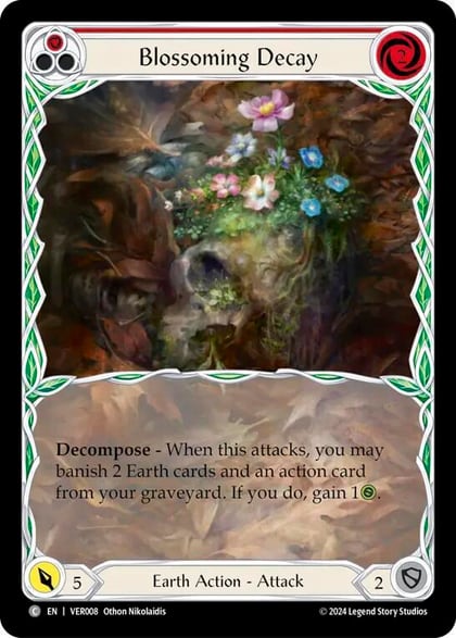 Blossoming Decay (Red), Blitz Deck: Rosetta - Verdance VER008