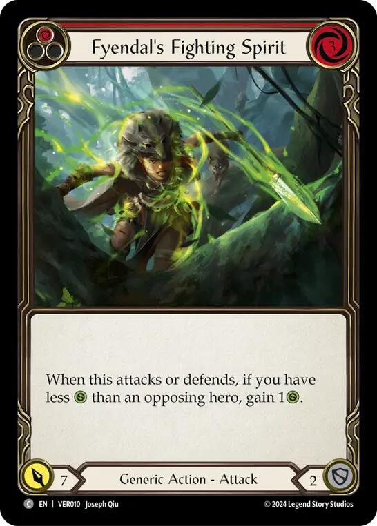 Fyendal's Fighting Spirit (Red), Blitz Deck: Rosetta - Verdance VER010