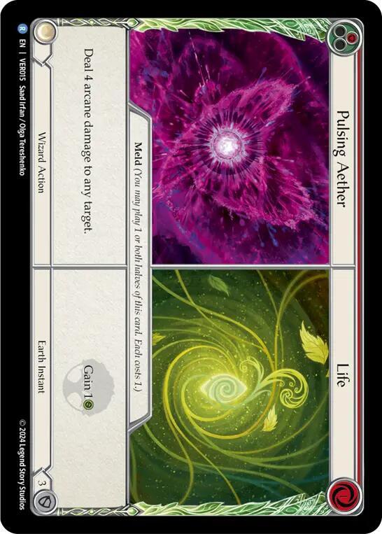 Pulsing Aether / Life, Blitz Deck: Rosetta - Verdance VER015