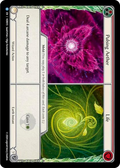 Pulsing Aether / Life, Blitz Deck: Rosetta - Verdance VER015