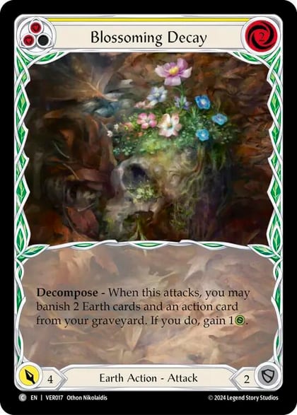 Blossoming Decay (Yellow), Blitz Deck: Rosetta - Verdance VER017