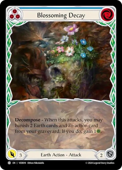 Blossoming Decay (Blue), Blitz Deck: Rosetta - Verdance VER019