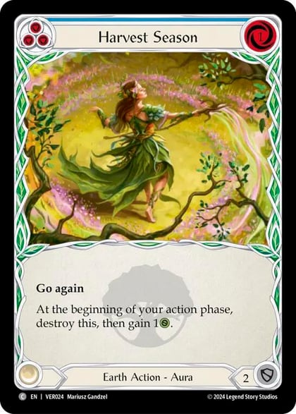 Harvest Season (Blue), Blitz Deck: Rosetta - Verdance VER024