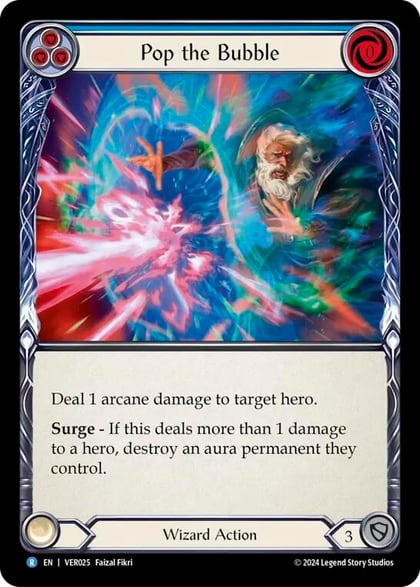 Pop the Bubble (Blue), Blitz Deck: Rosetta - Verdance VER025