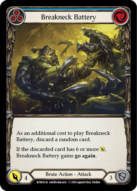Breakneck Battery (Blue), Welcome to Rathe WTR013