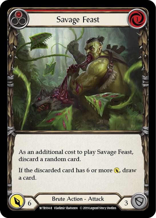 Savage Feast (Red), Welcome to Rathe WTR014