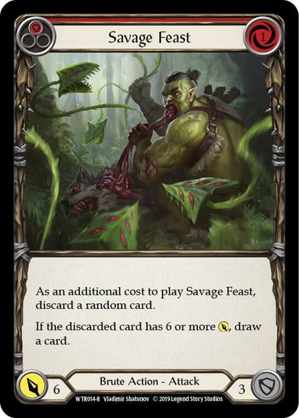 Savage Feast (Red), Welcome to Rathe WTR014