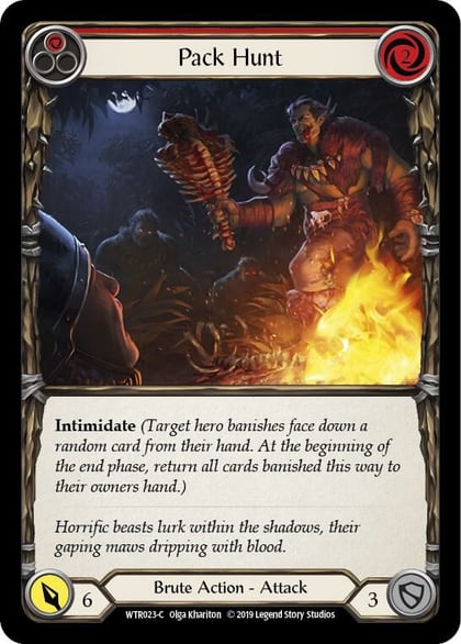 Pack Hunt (Red), Welcome to Rathe WTR023