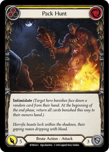 Pack Hunt (Yellow), Welcome to Rathe WTR024