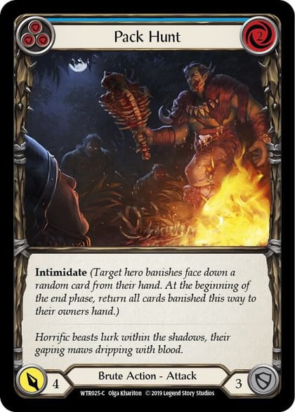 Pack Hunt (Blue), Welcome to Rathe WTR025