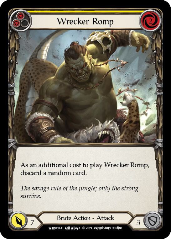 Wrecker Romp (Yellow), Welcome to Rathe WTR030