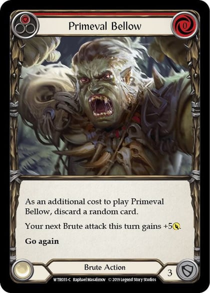 Primeval Bellow (Red), Welcome to Rathe WTR035