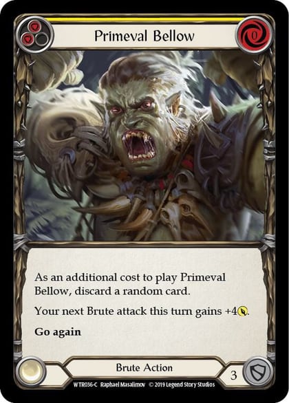 Primeval Bellow (Yellow), Welcome to Rathe WTR036