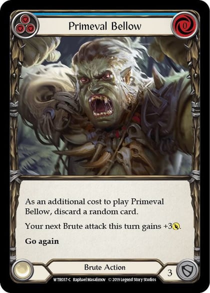 Primeval Bellow (Blue), Welcome to Rathe WTR037