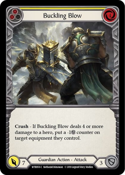 Buckling Blow (Yellow), Welcome to Rathe WTR058