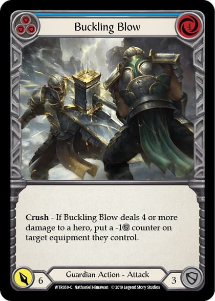 Buckling Blow (Blue), Welcome to Rathe WTR059