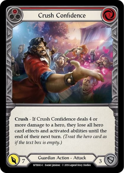Crush Confidence (Red), Welcome to Rathe WTR063