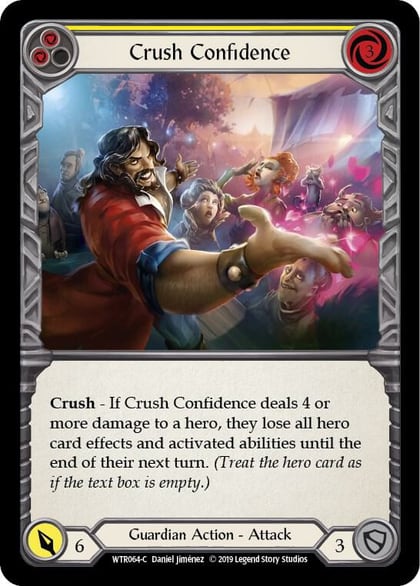 Crush Confidence (Yellow), Welcome to Rathe WTR064